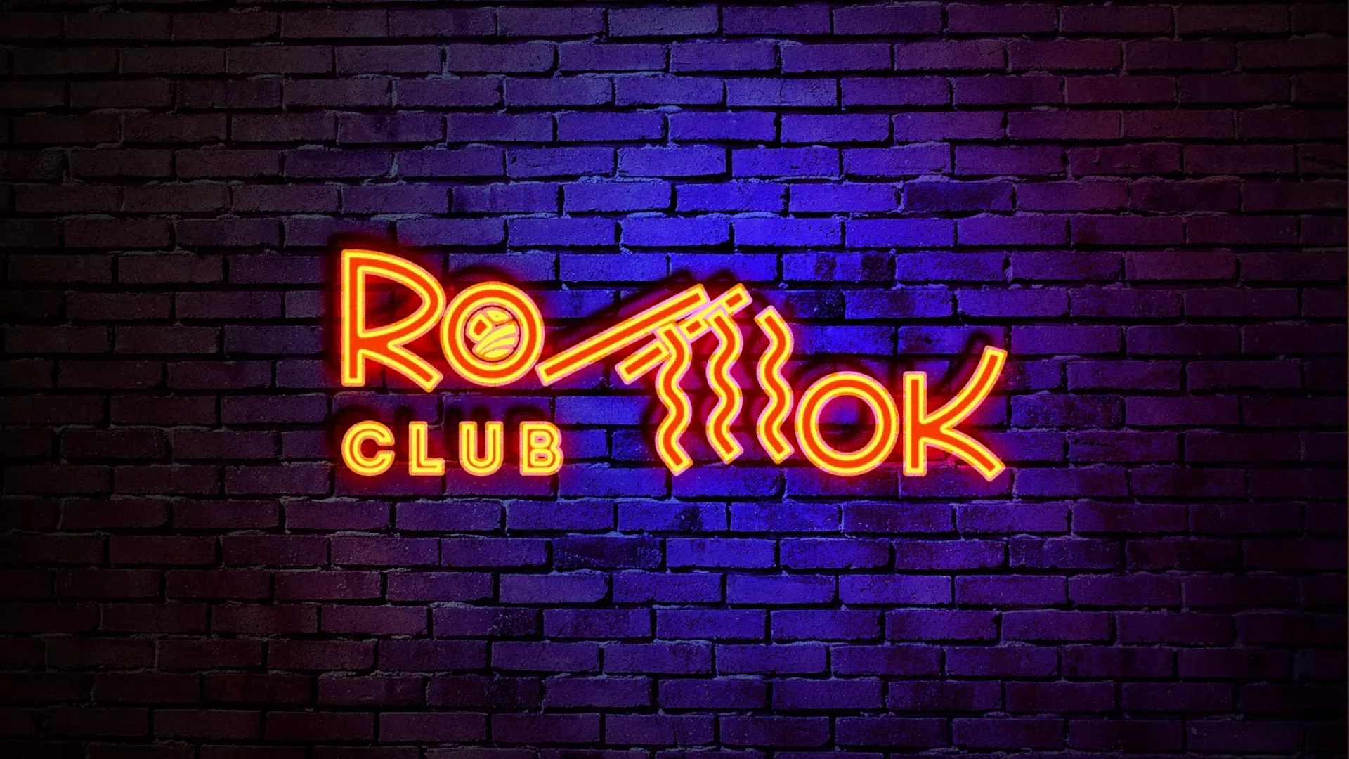 Разработка интерьерной вывески суши-бара «Roll Wok Club» в Кушве
